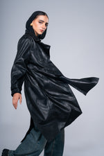 Load image into Gallery viewer, The Long Suede Coat