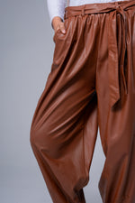 Load image into Gallery viewer, The Straight Leather Pants