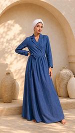 Load image into Gallery viewer, Denim like dress