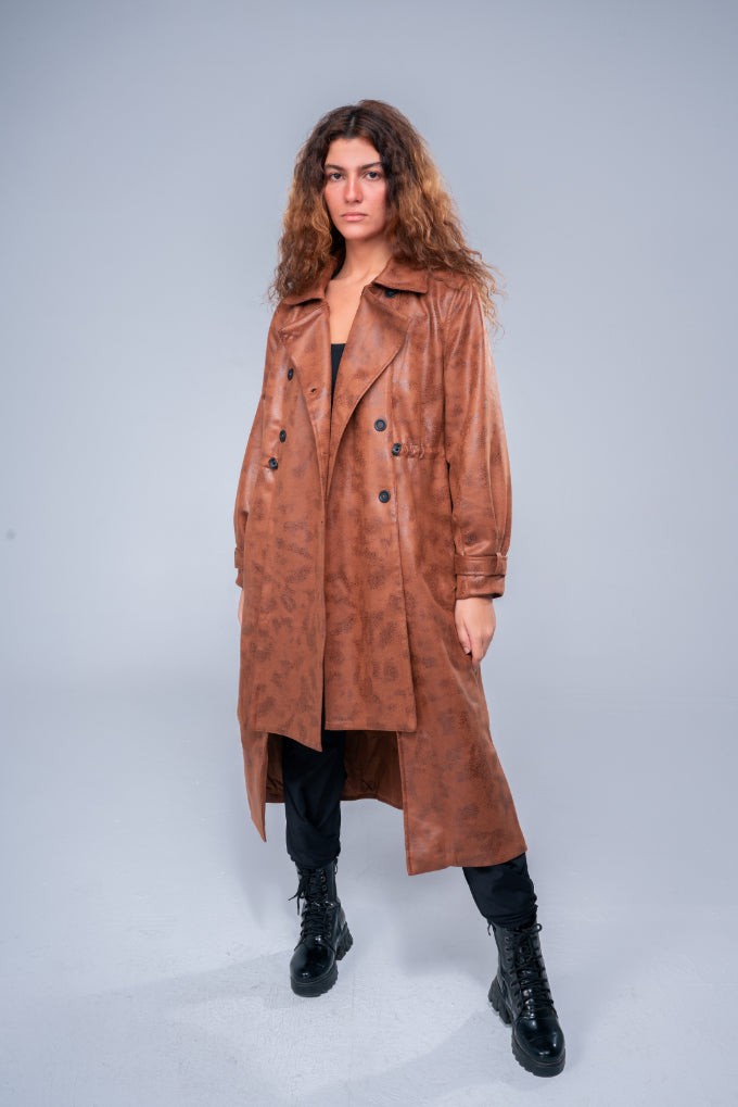 The Long Suede Coat