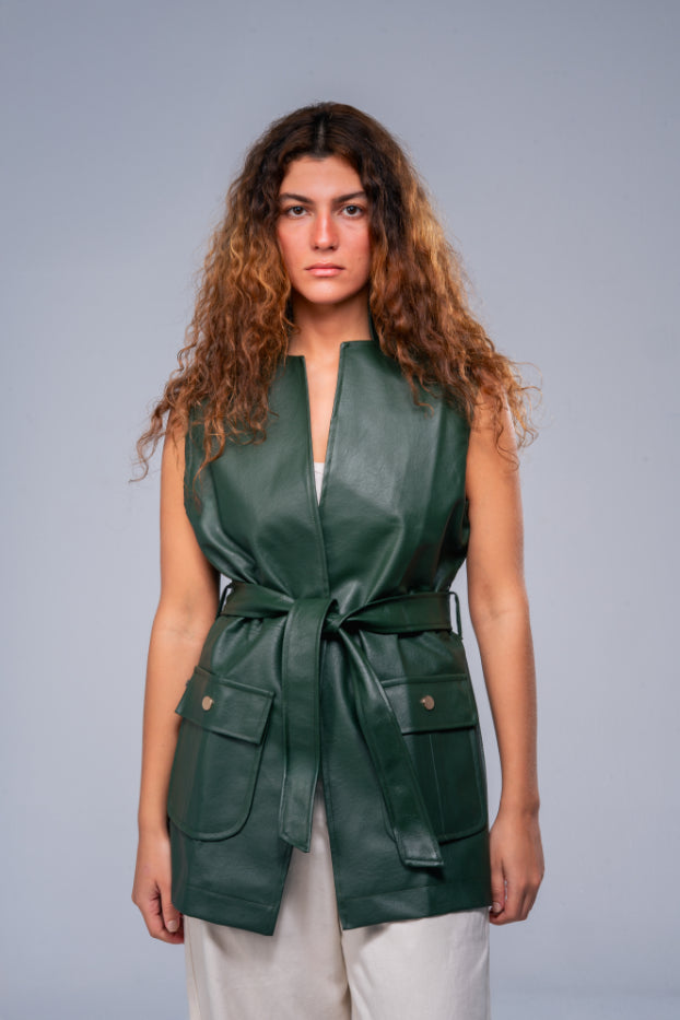The Leather Vest