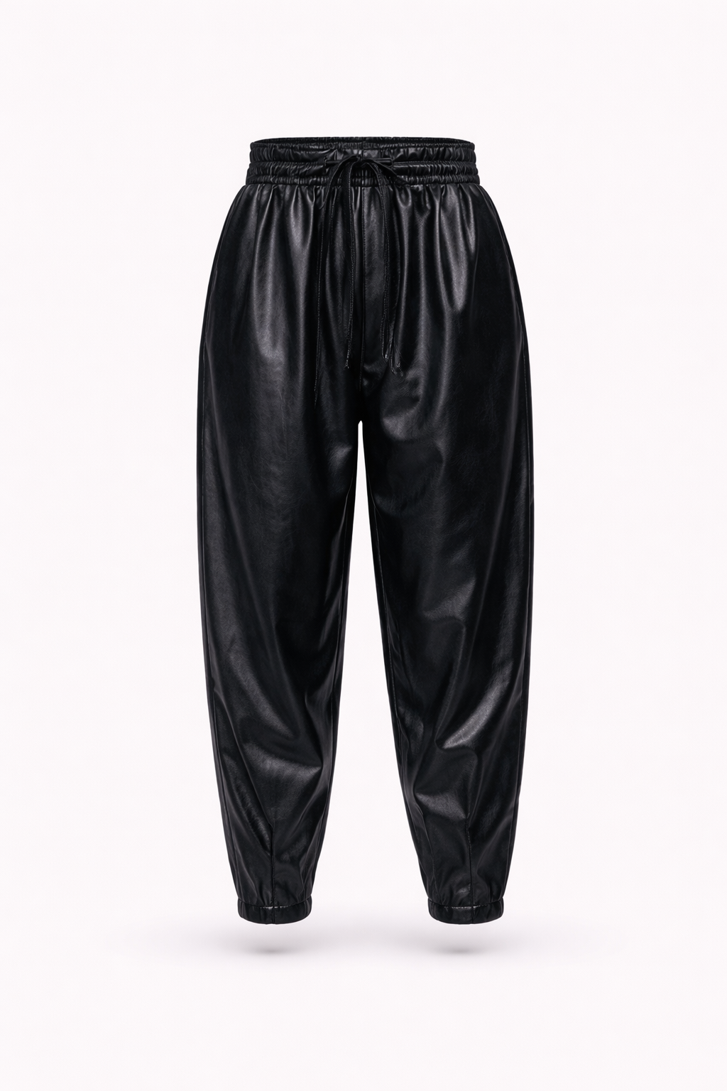 The Straight Leather Pants