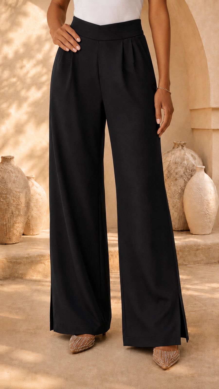Side Slit Pants
